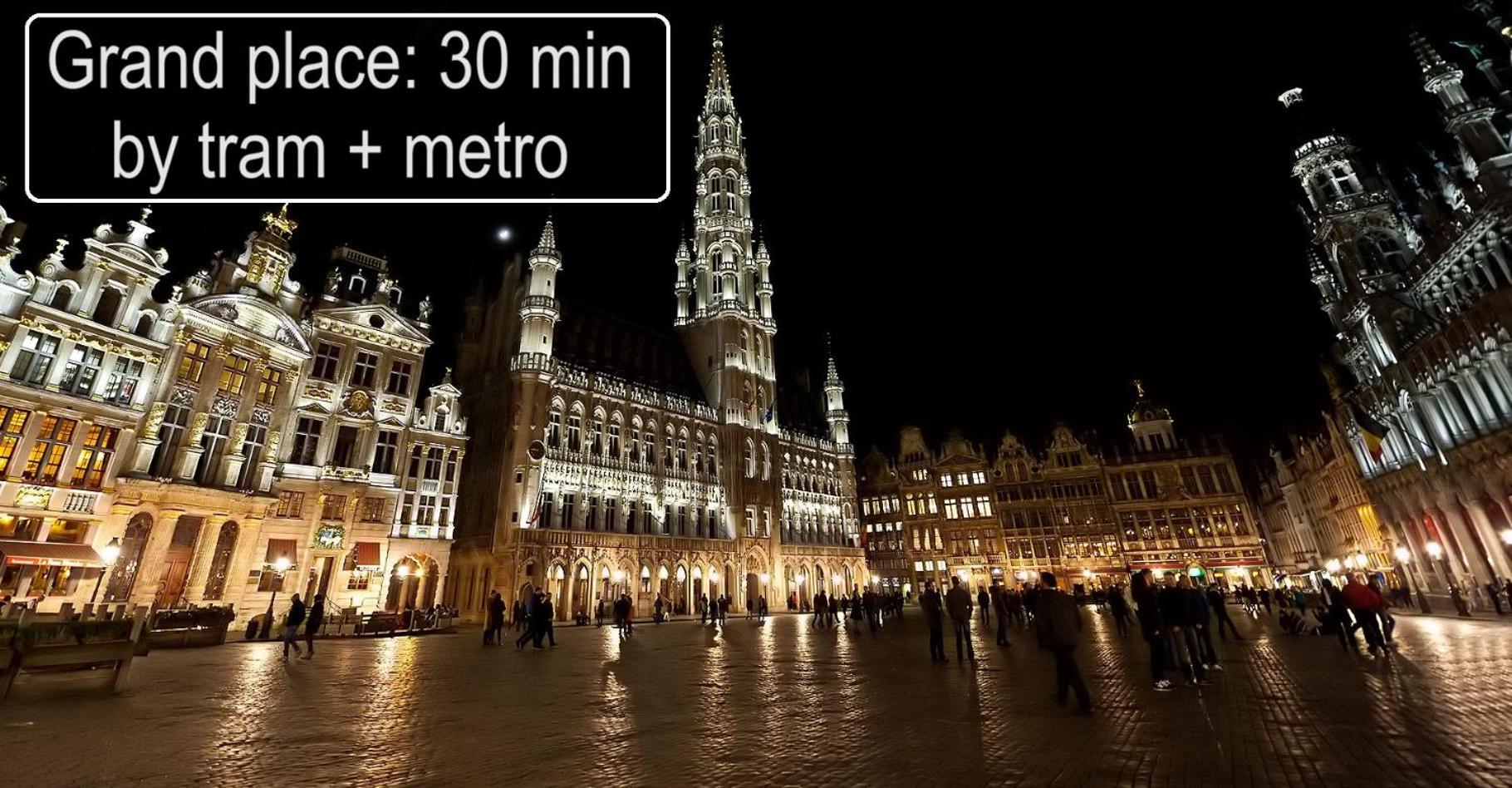 Furnished - Bright, Modern Apartment In Brussels, 15 Minutes Walk From The Atomium Kültér fotó