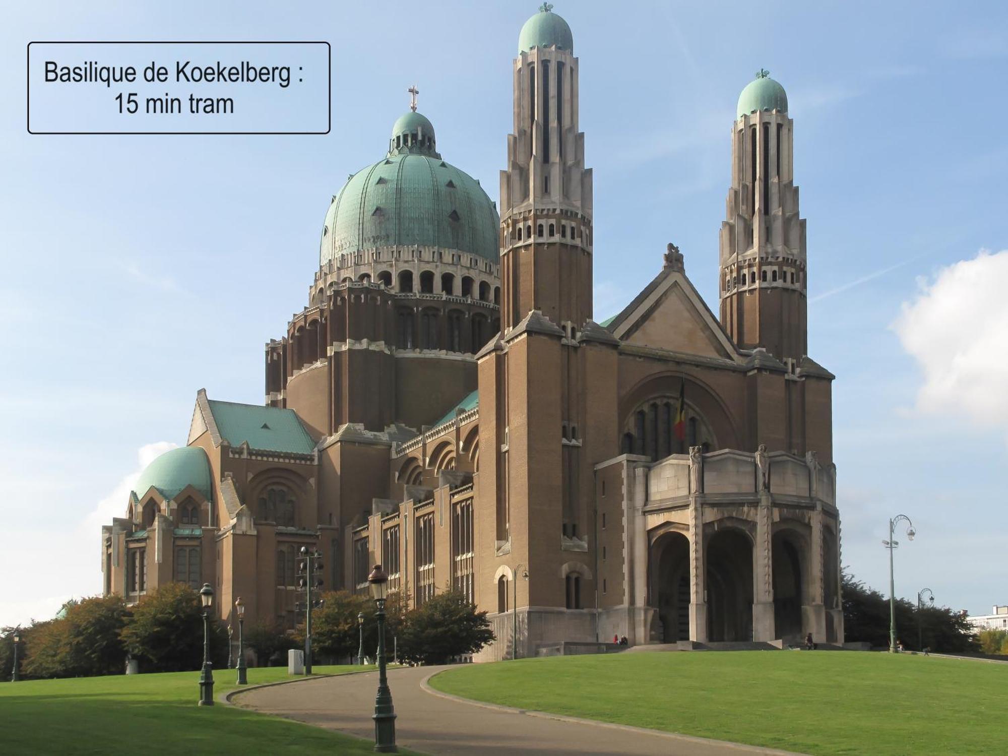 Furnished - Bright, Modern Apartment In Brussels, 15 Minutes Walk From The Atomium Kültér fotó